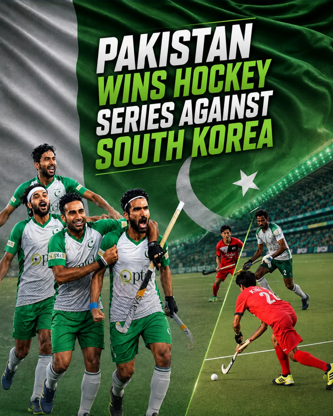 Pakistan Wins Hockey Series Against South Korea
