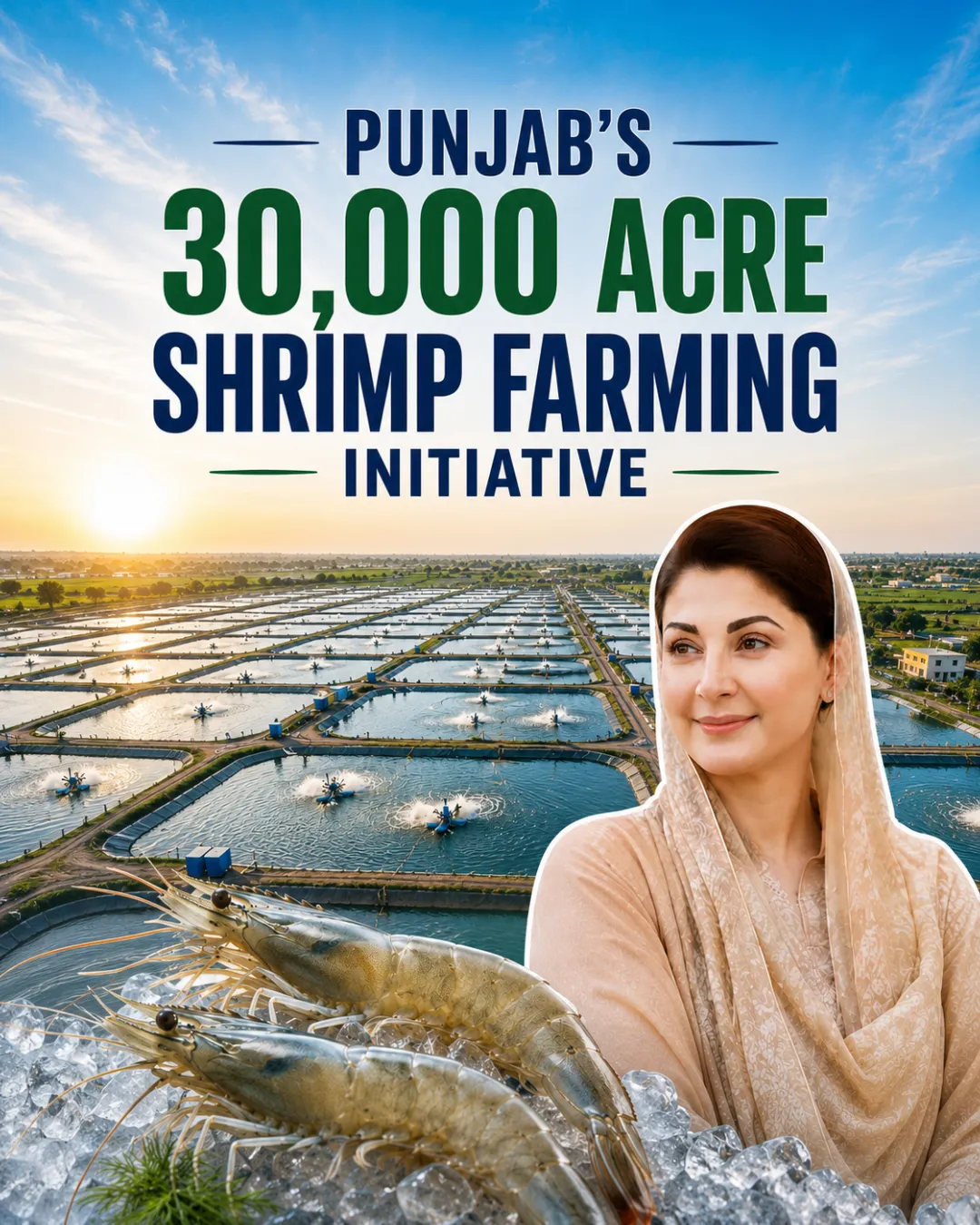 Punjab’s 30,000 Acre Shrimp Farming Initiative