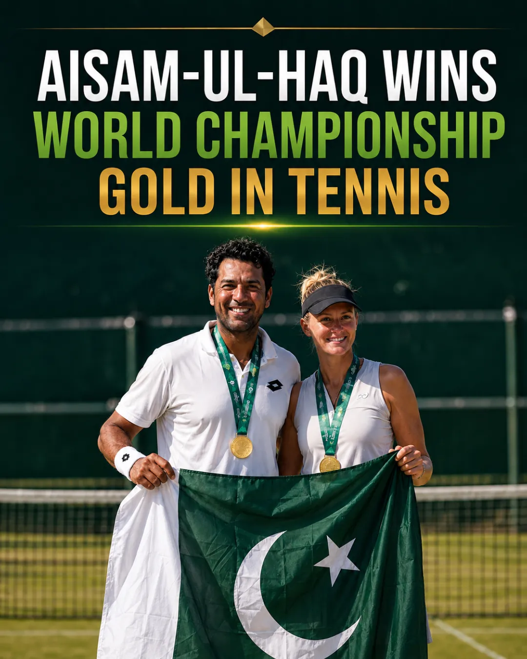 Aisam-ul-Haq Wins World Championship Gold in Tennis