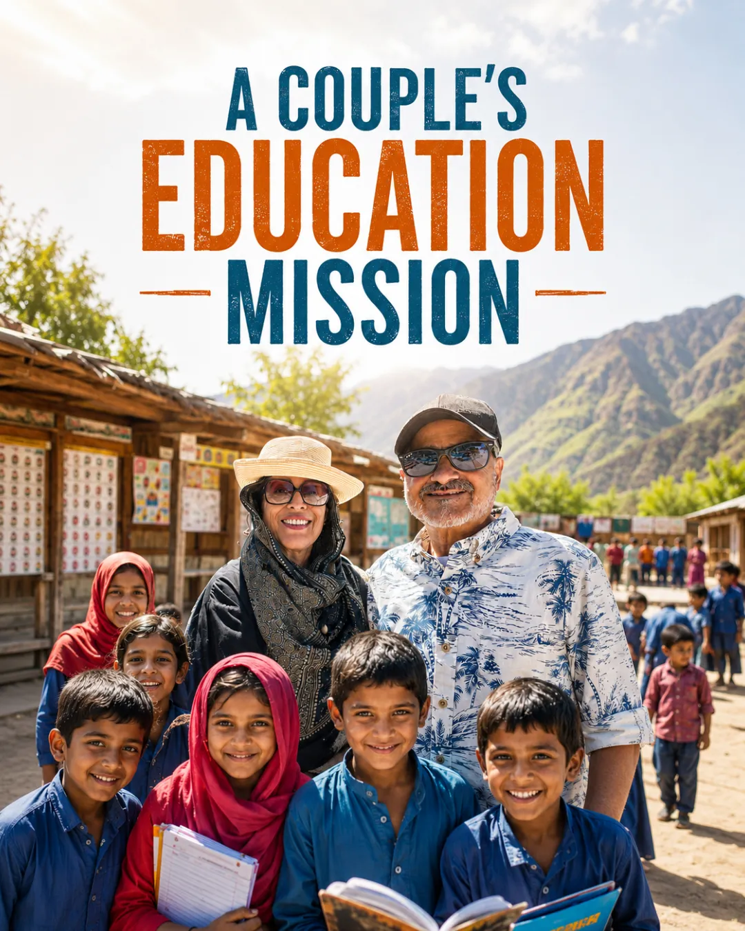 A Couple’s Education Mission