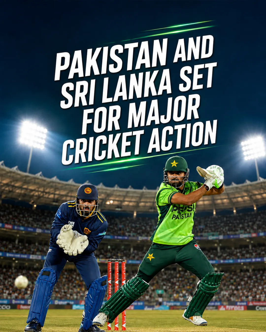 Pakistan and Sri Lanka Set for Major Cricket Action