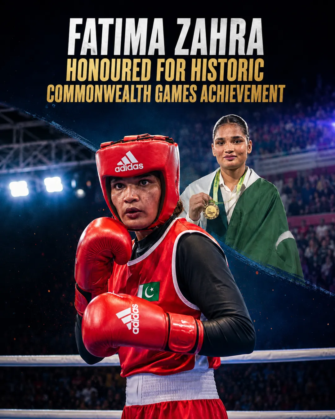 Fatima Zahra Honoured for Historic Commonwealth Games Achievement