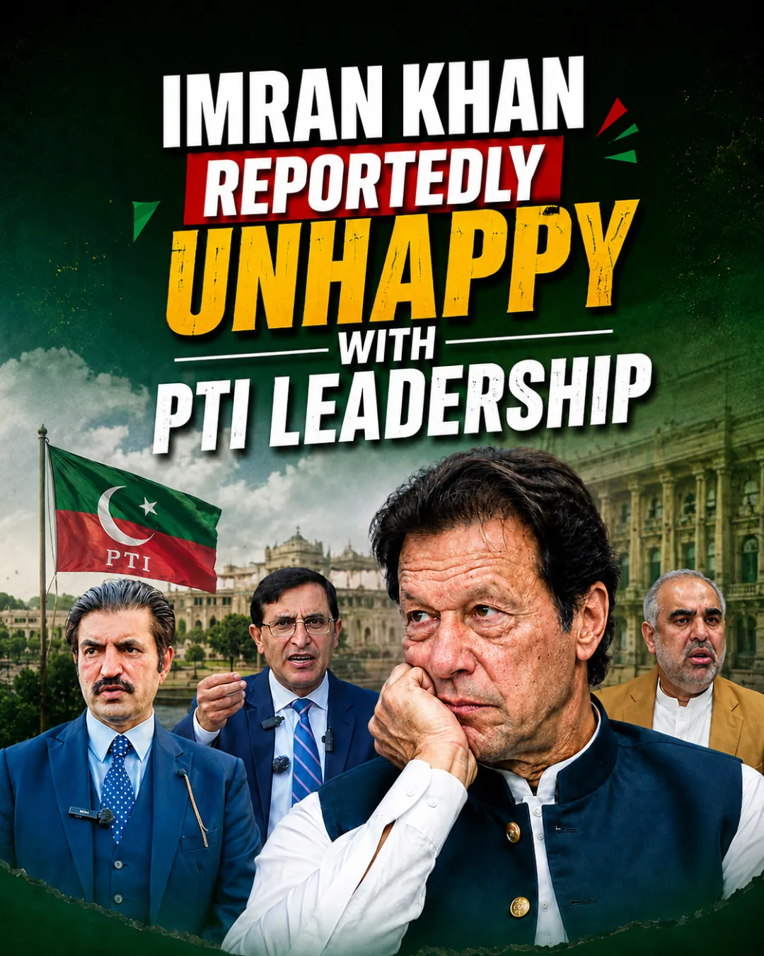Imran Khan Reportedly Unhappy With PTI Leadership