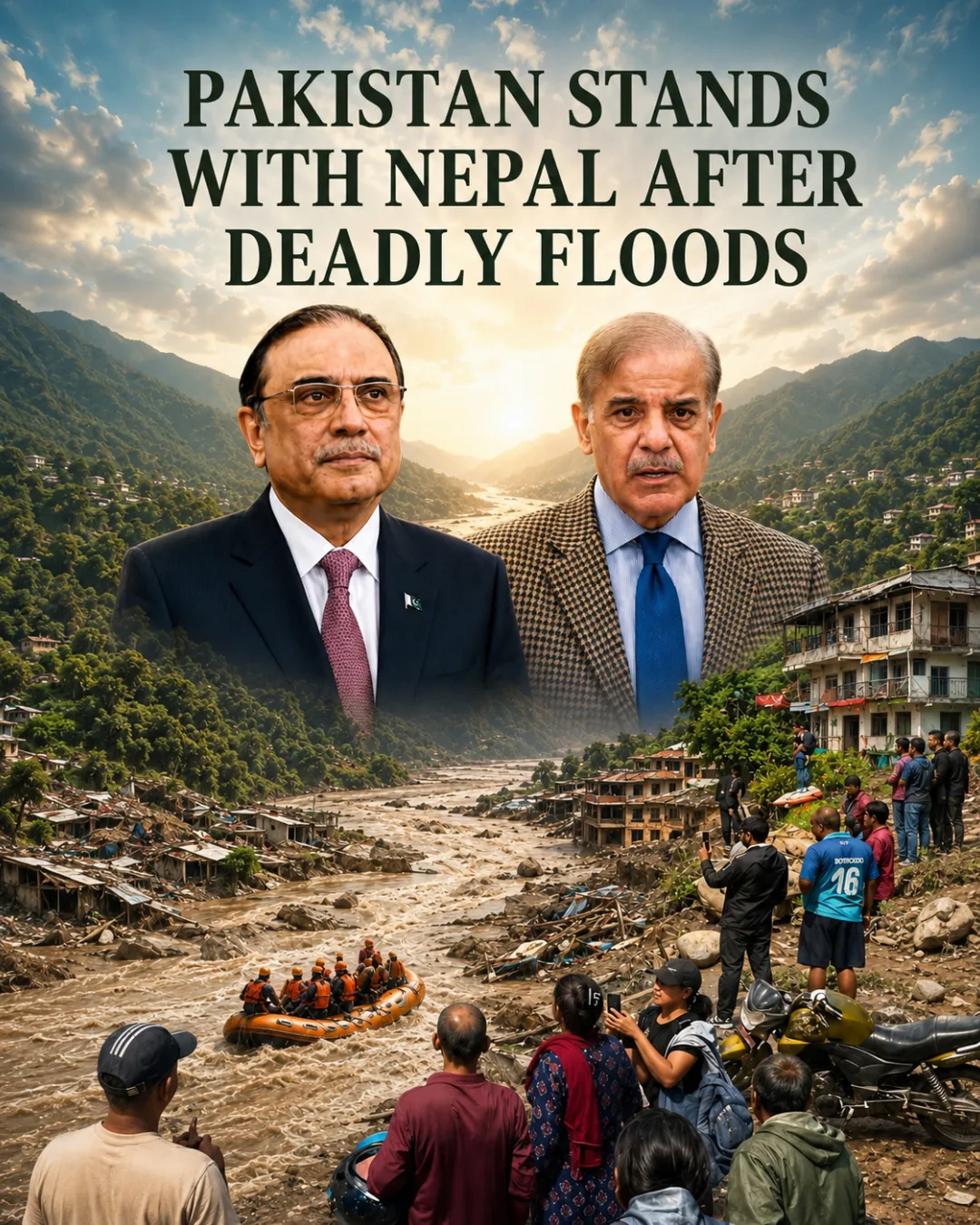 Pakistan Stands With Nepal After Deadly Floods