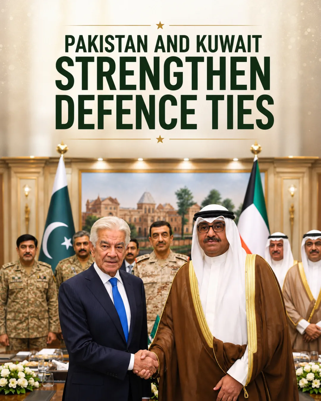 Pakistan and Kuwait Strengthen Defence Ties