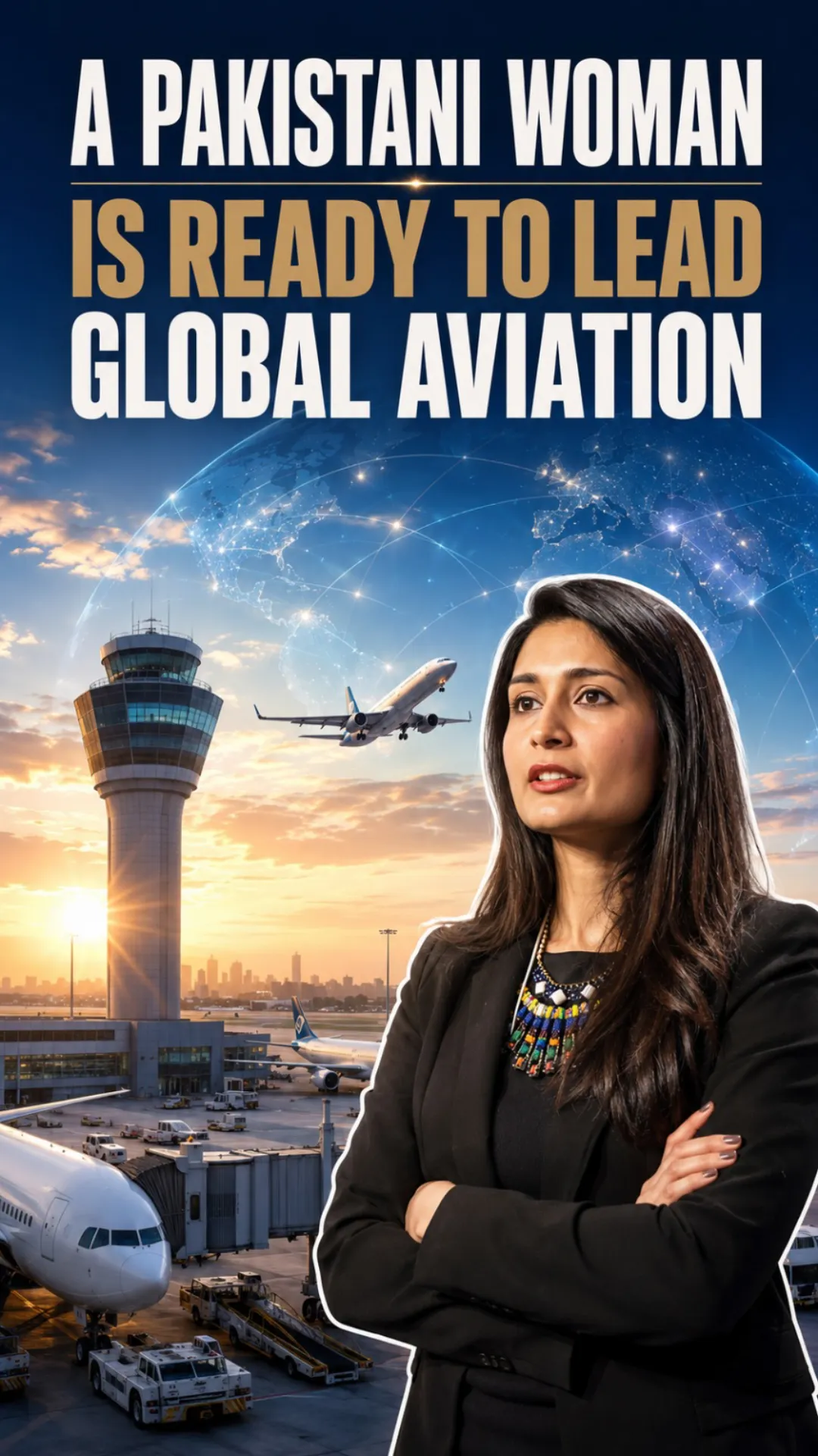 A Pakistani Woman Is Ready to Lead Global Aviation