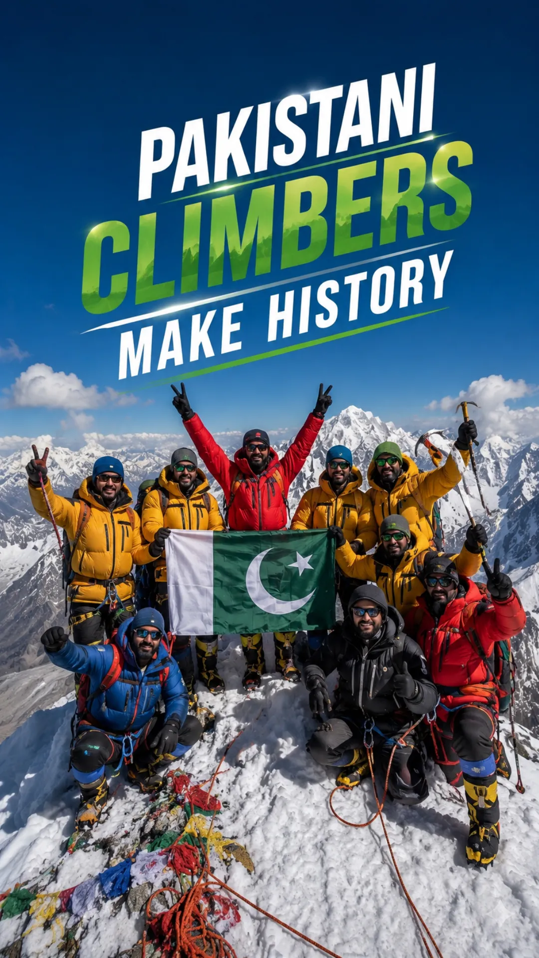 Pakistani Climbers Make History