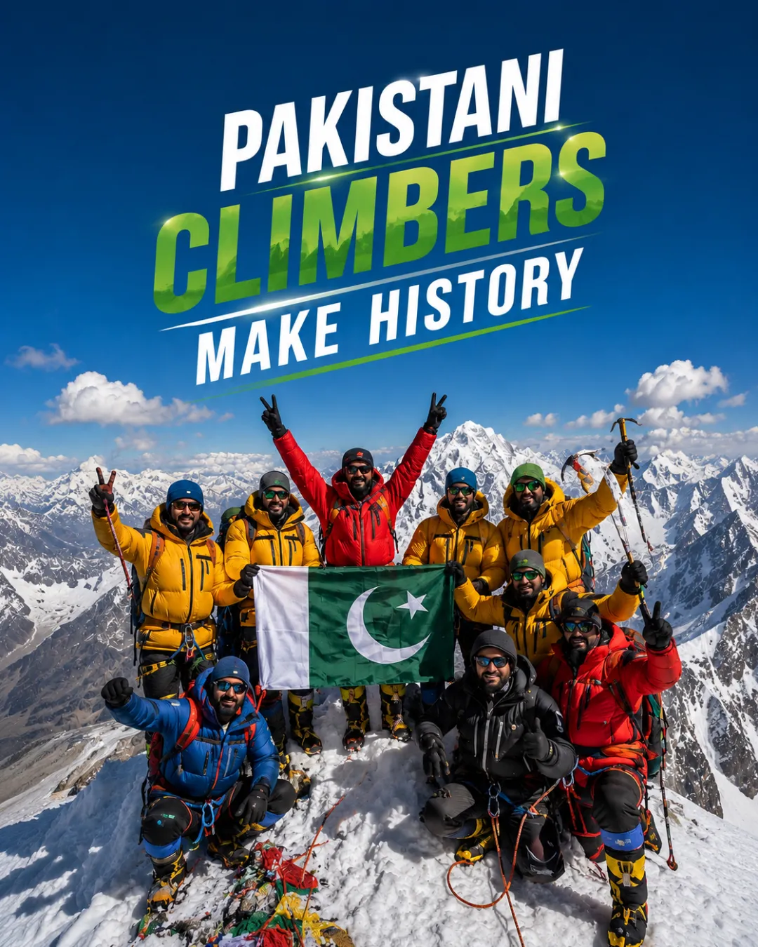 Pakistani Climbers Make History