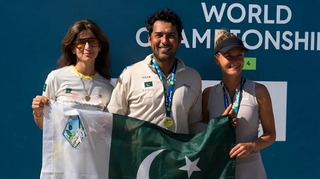 Aisam-ul-Haq Clinches Mixed Doubles Gold