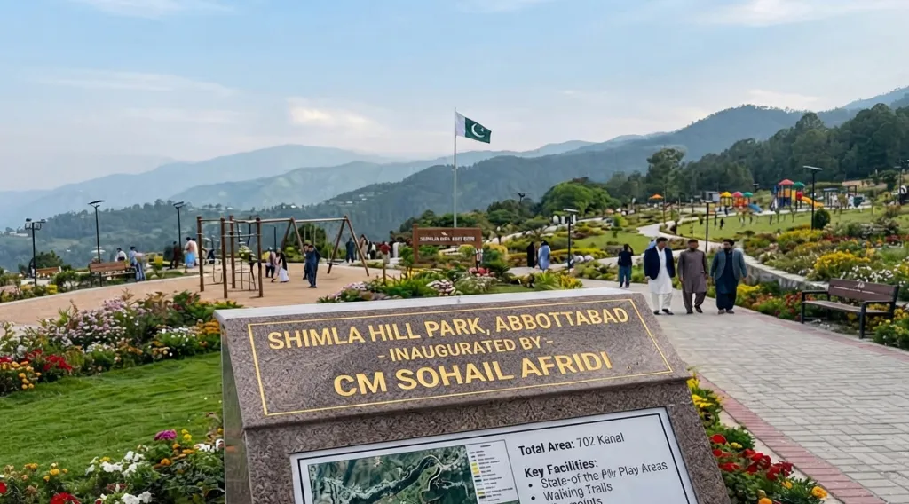 A Major New Park Opens in Abbottabad