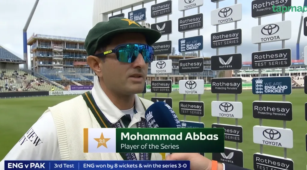 Abbas Stands Out In England