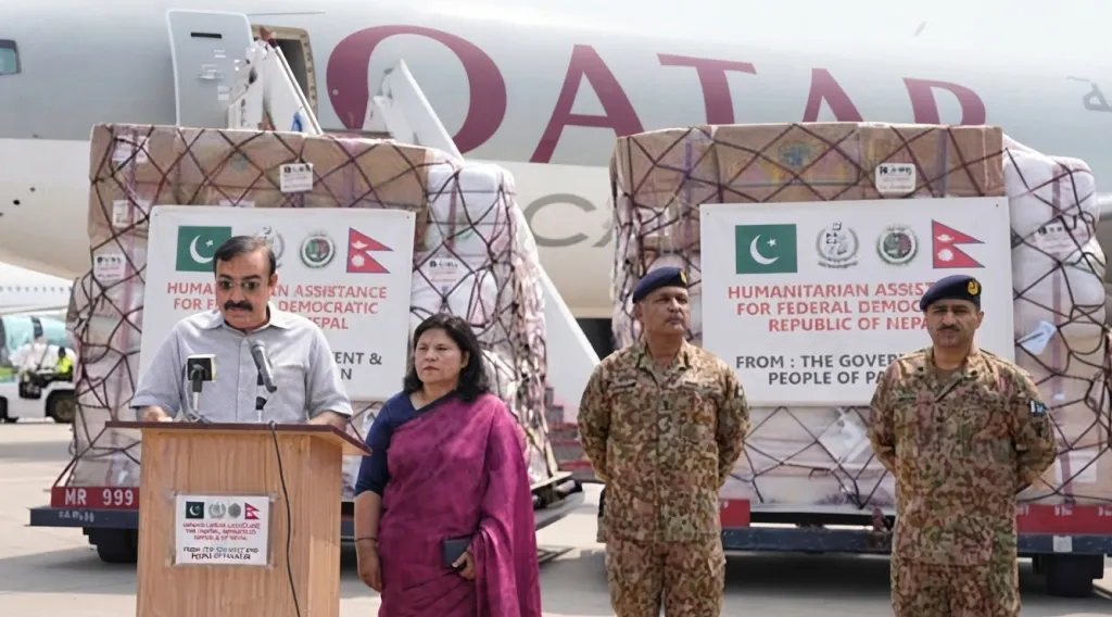 Essential Supplies Head to Affected Families