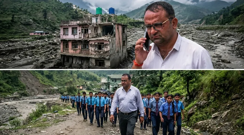 School Destroyed Minutes After Evacuation