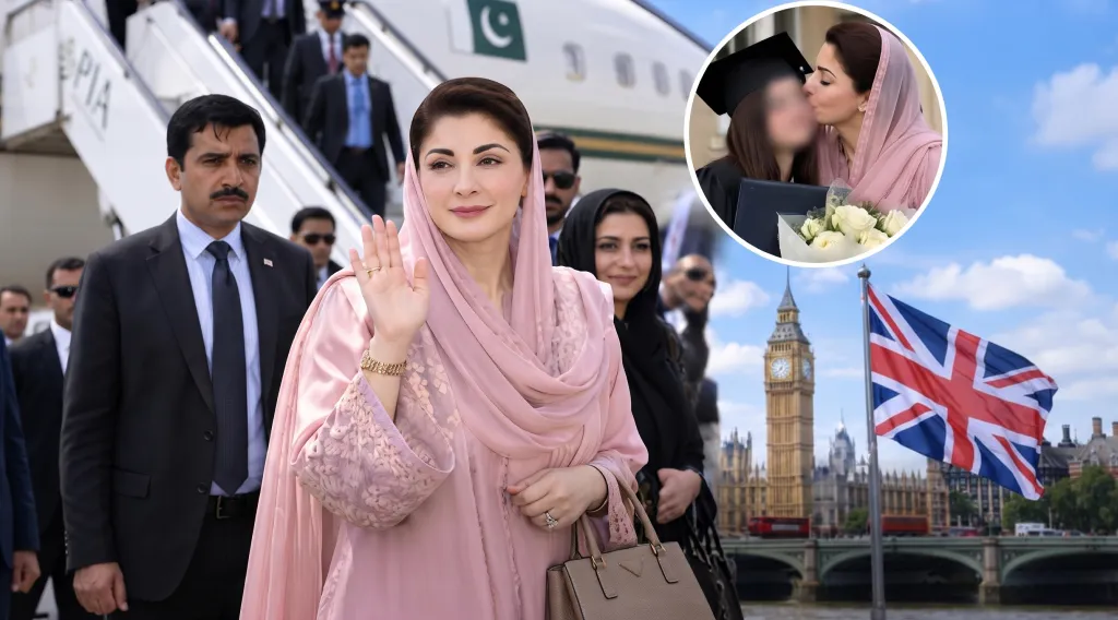 Maryam Nawaz Recently Attended Her Graduation