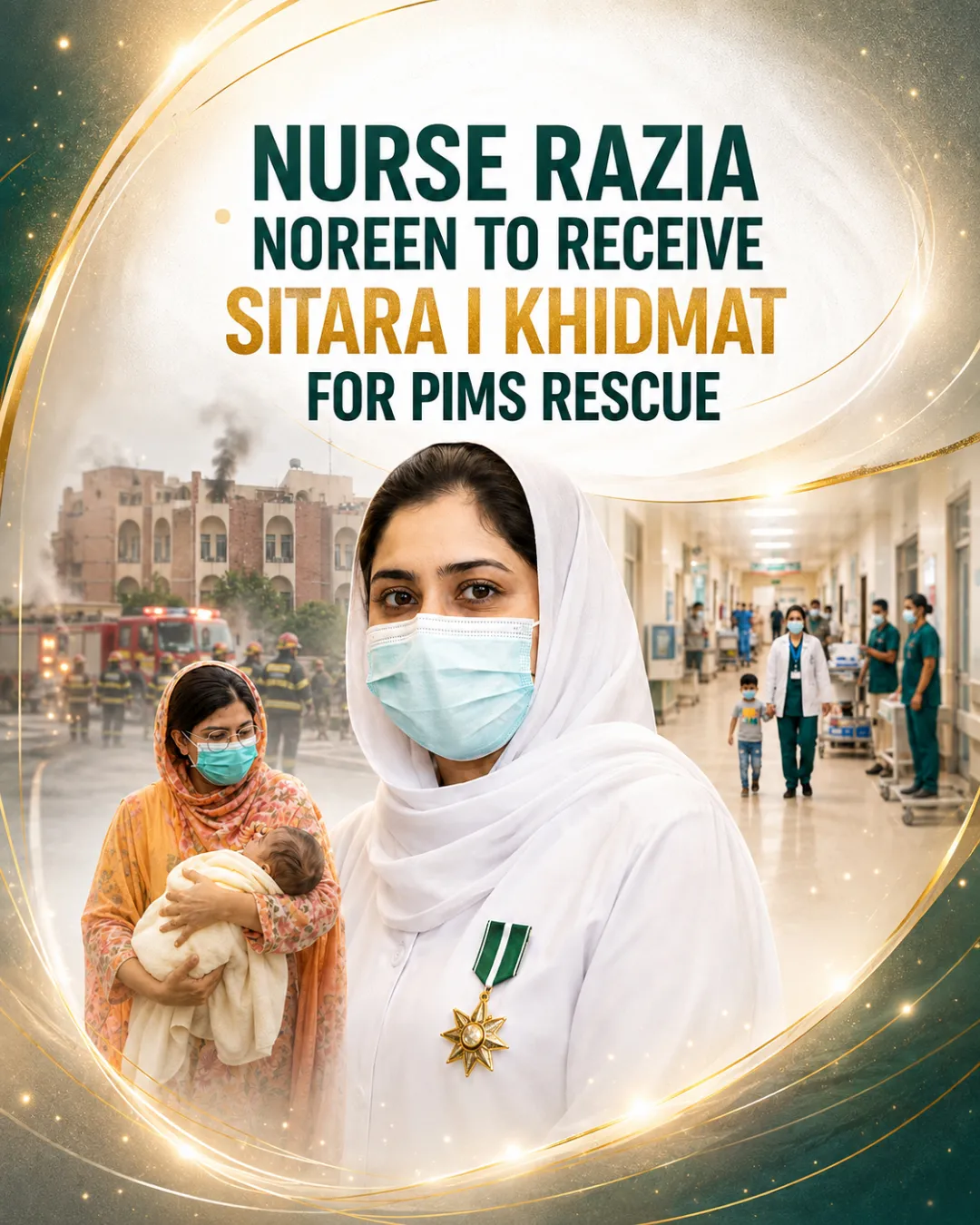Nurse Razia Noreen to Receive Sitara i Khidmat for PIMS Rescue