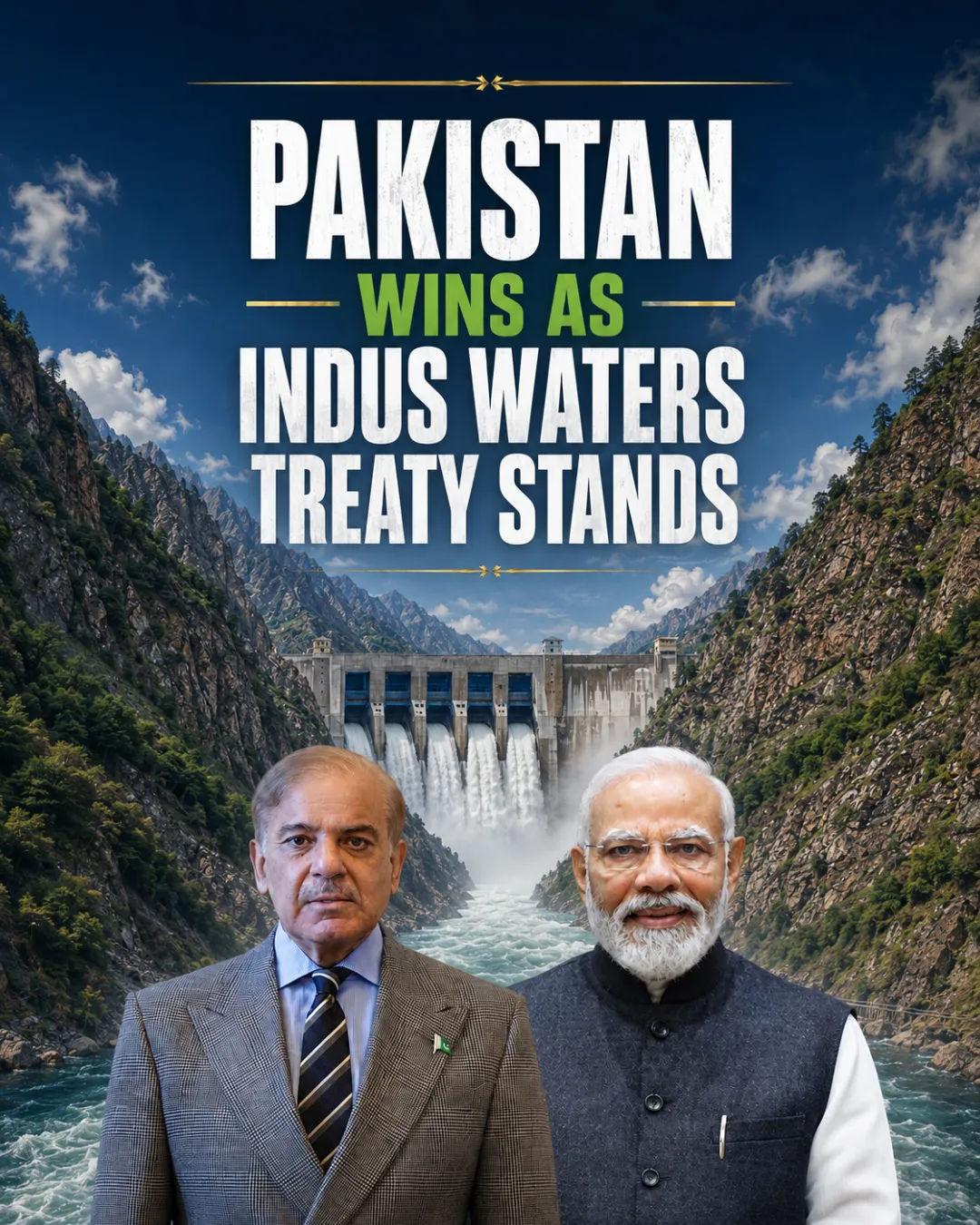 Pakistan Wins as Indus Waters Treaty Stands