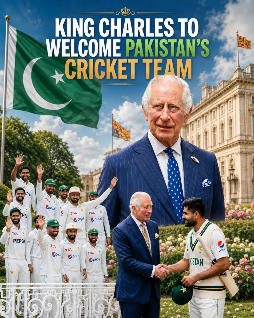 King Charles to Welcome Pakistan’s Cricket Team