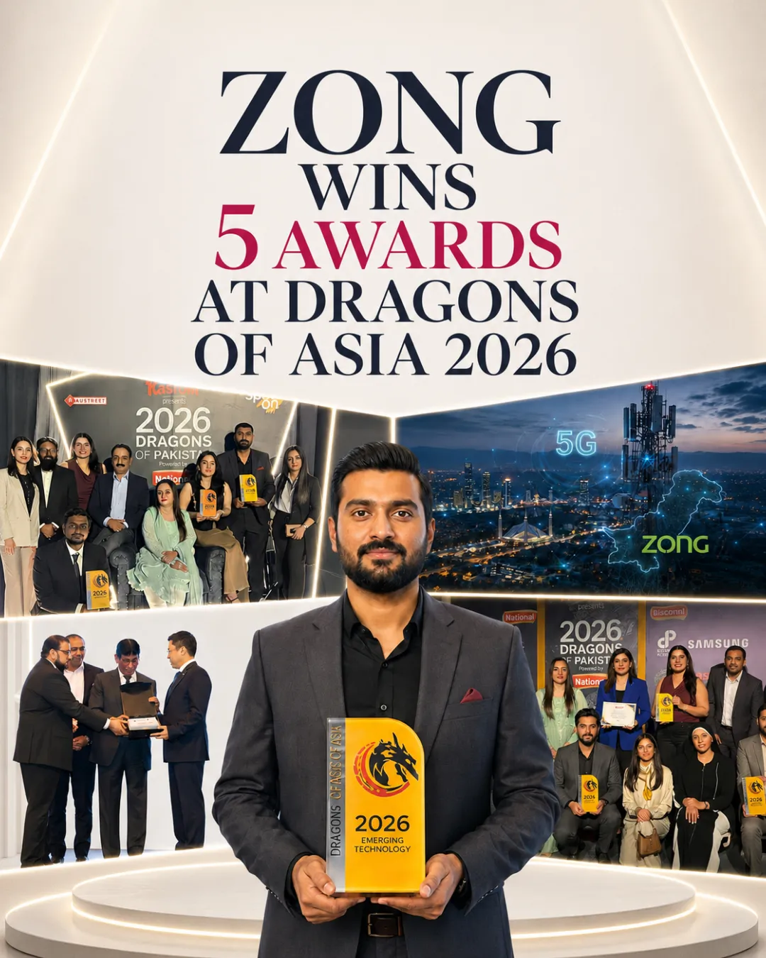 Zong Wins 5 Awards at Dragons of Asia 2026