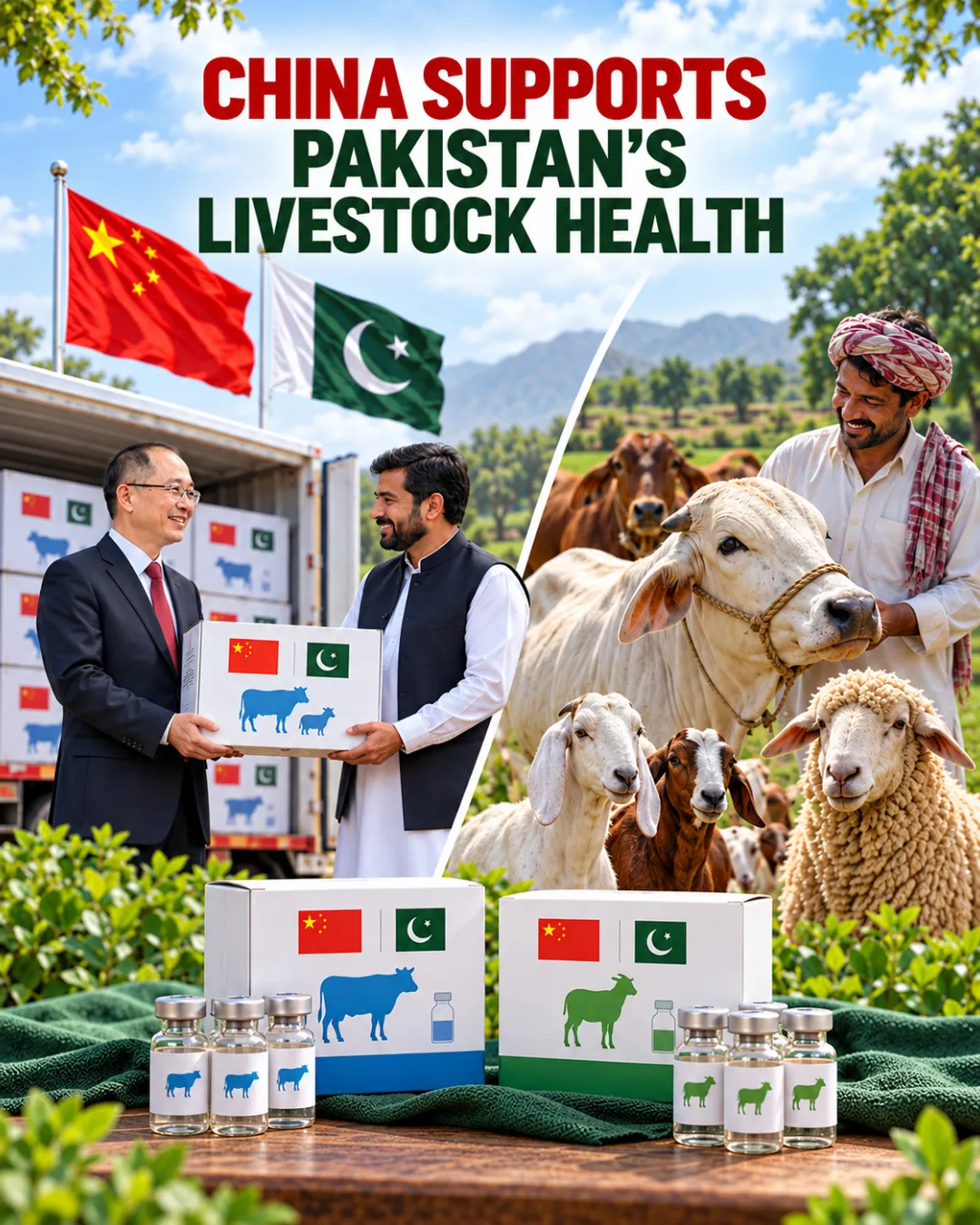 China Supports Pakistan’s Livestock Health
