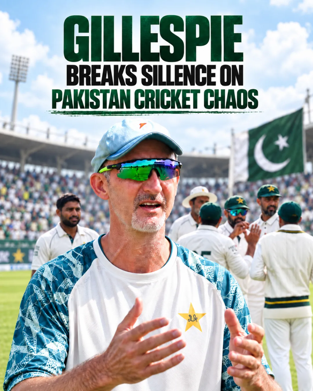 Gillespie Breaks Silence on Pakistan Cricket Chaos