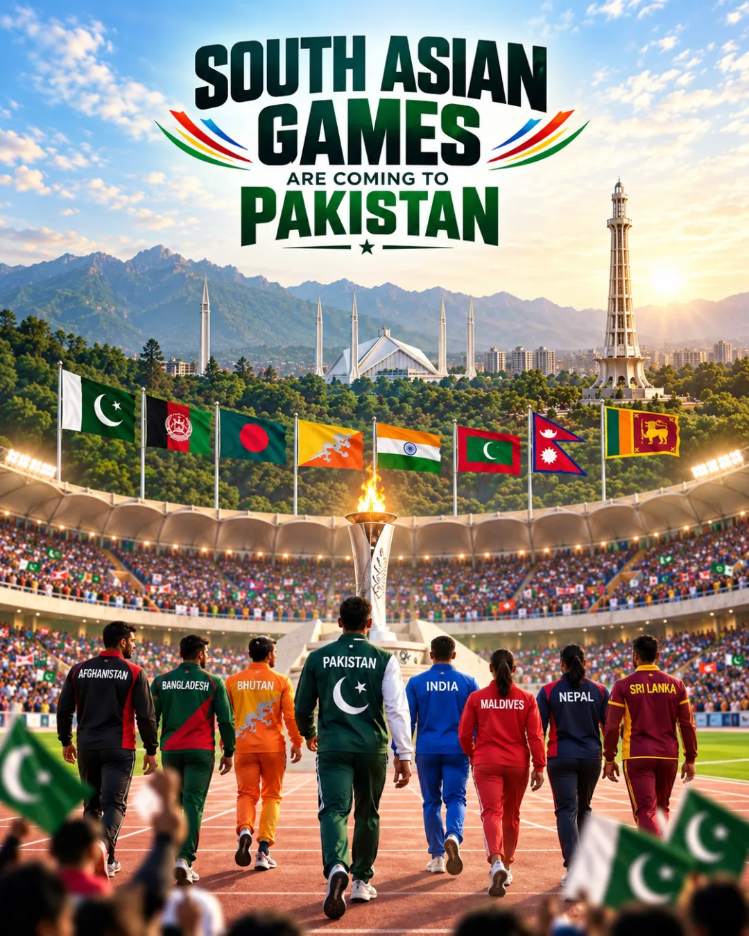 South Asian Games Are Coming to Pakistan