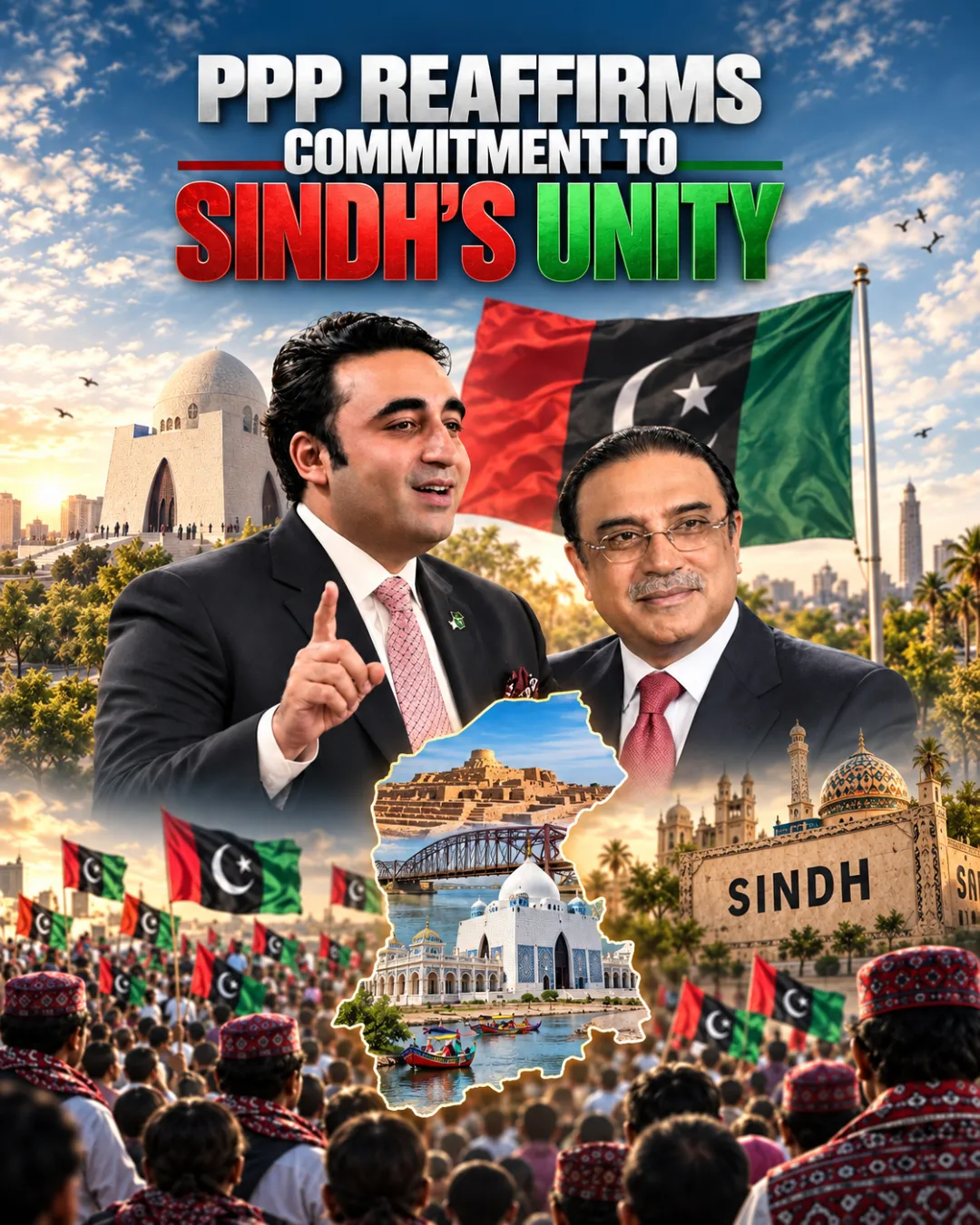 PPP Reaffirms Commitment to Sindh’s Unity