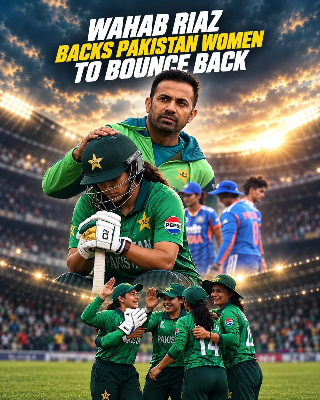 Wahab Riaz Backs Pakistan Women To Bounce Back