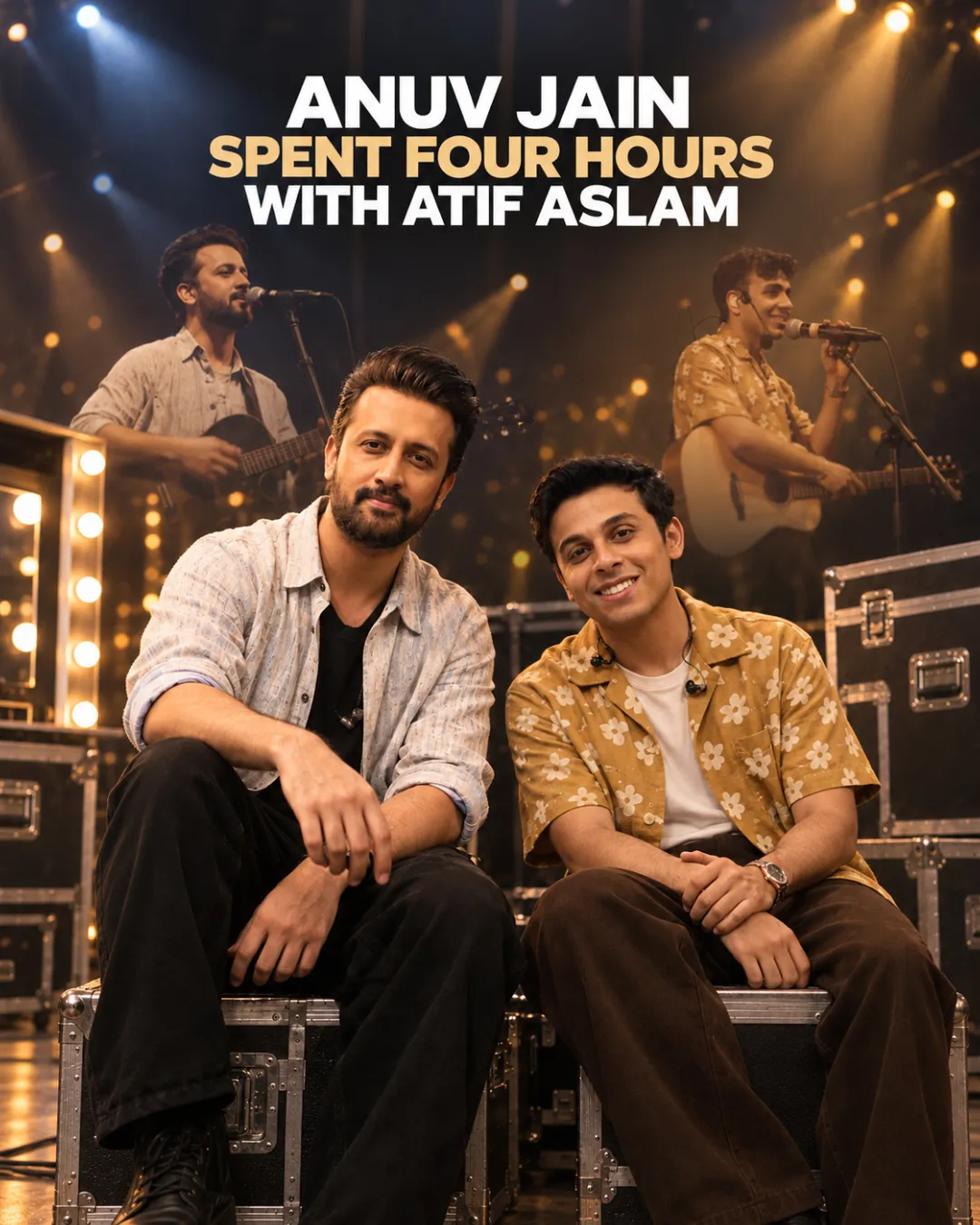 Anuv Jain Spent Four Hours With Atif Aslam
