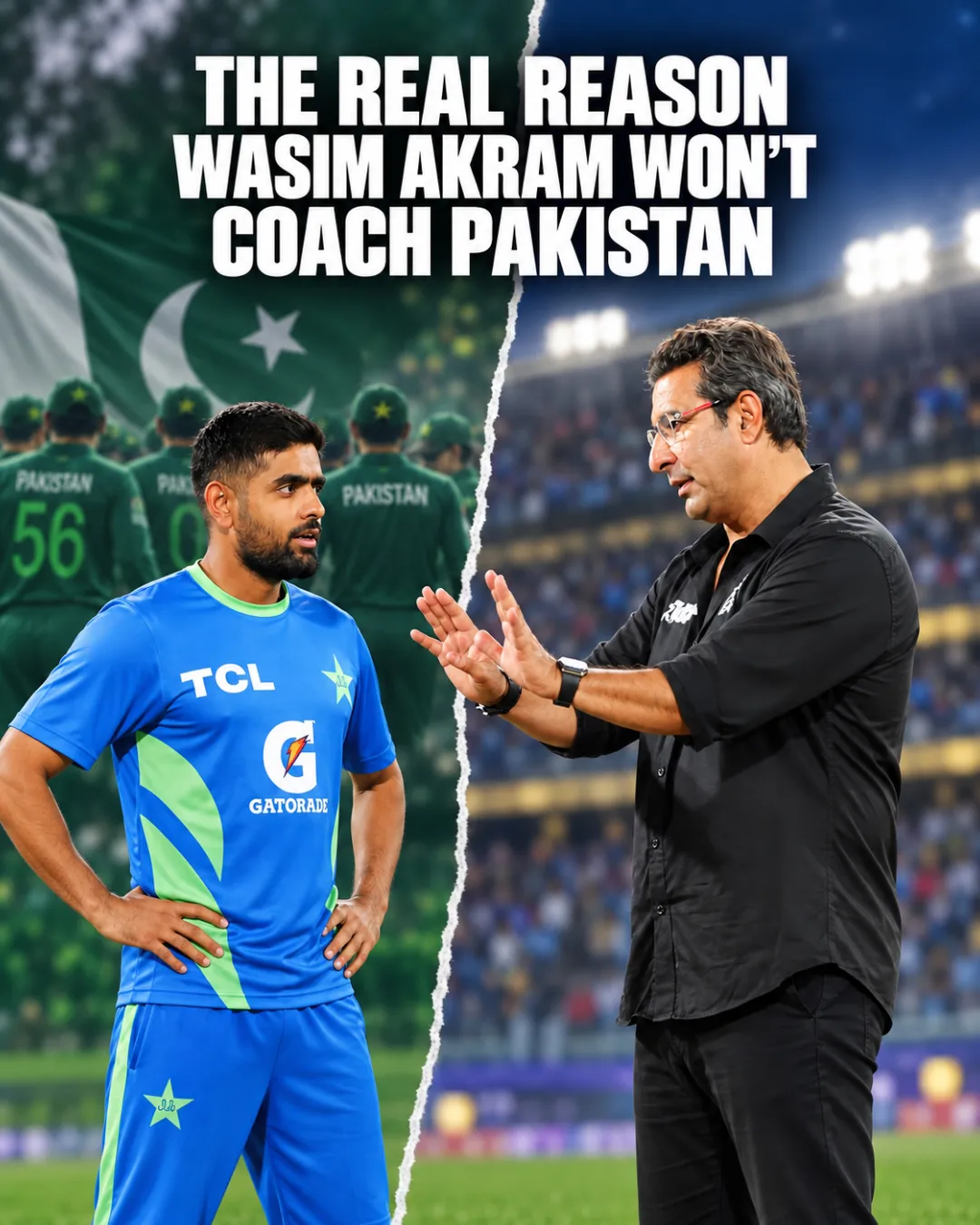 The Real Reason Wasim Akram Won’t Coach Pakistan