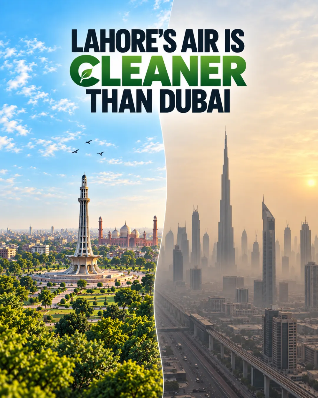 Lahore’s Air Is Cleaner Than Dubai