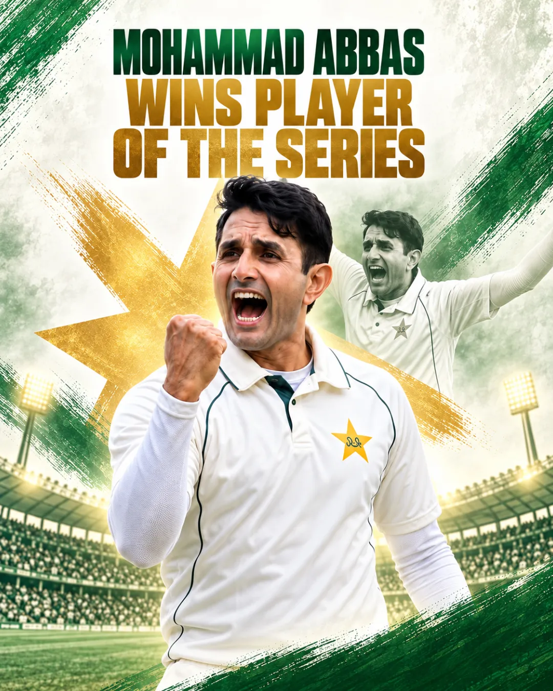 Mohammad Abbas Wins Player Of The Series