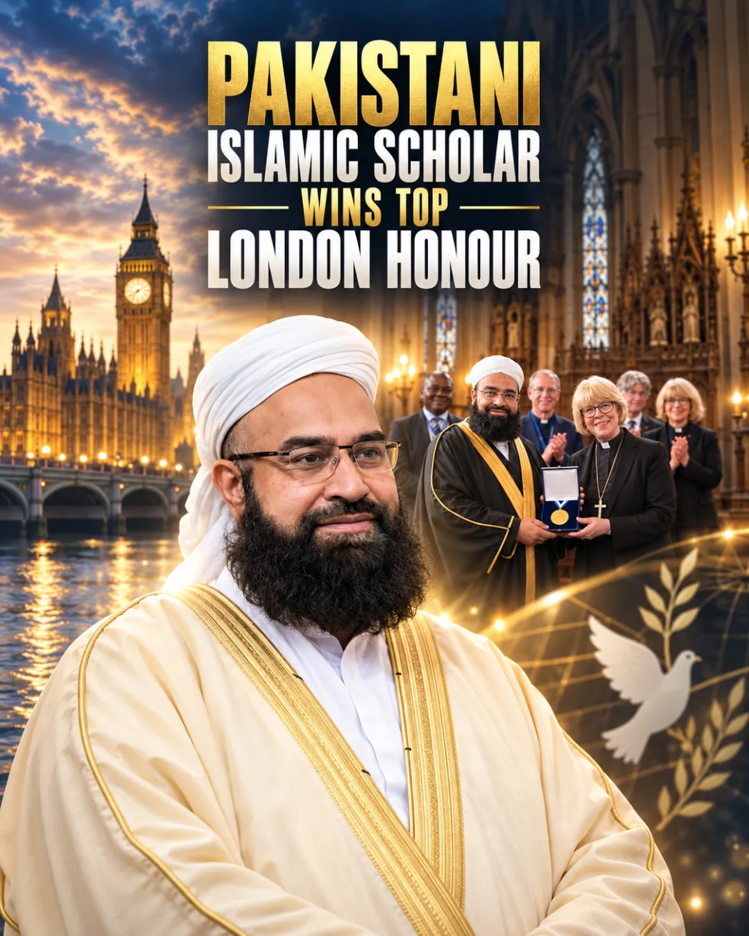Pakistani Islamic Scholar Wins Top London Honour