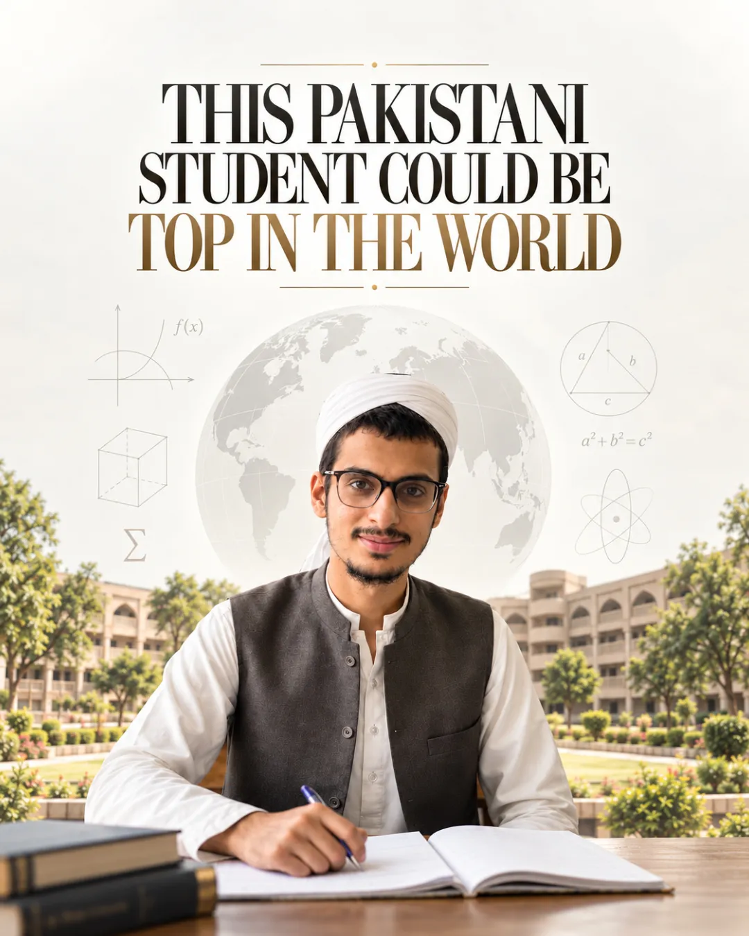 This Pakistani Student Could Be Top In The World