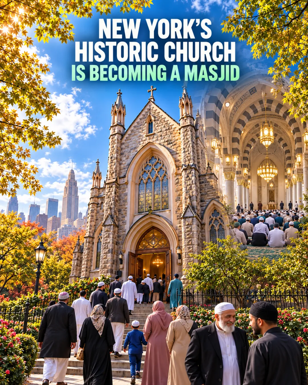New York’s Historic Church Is Becoming A Masjid