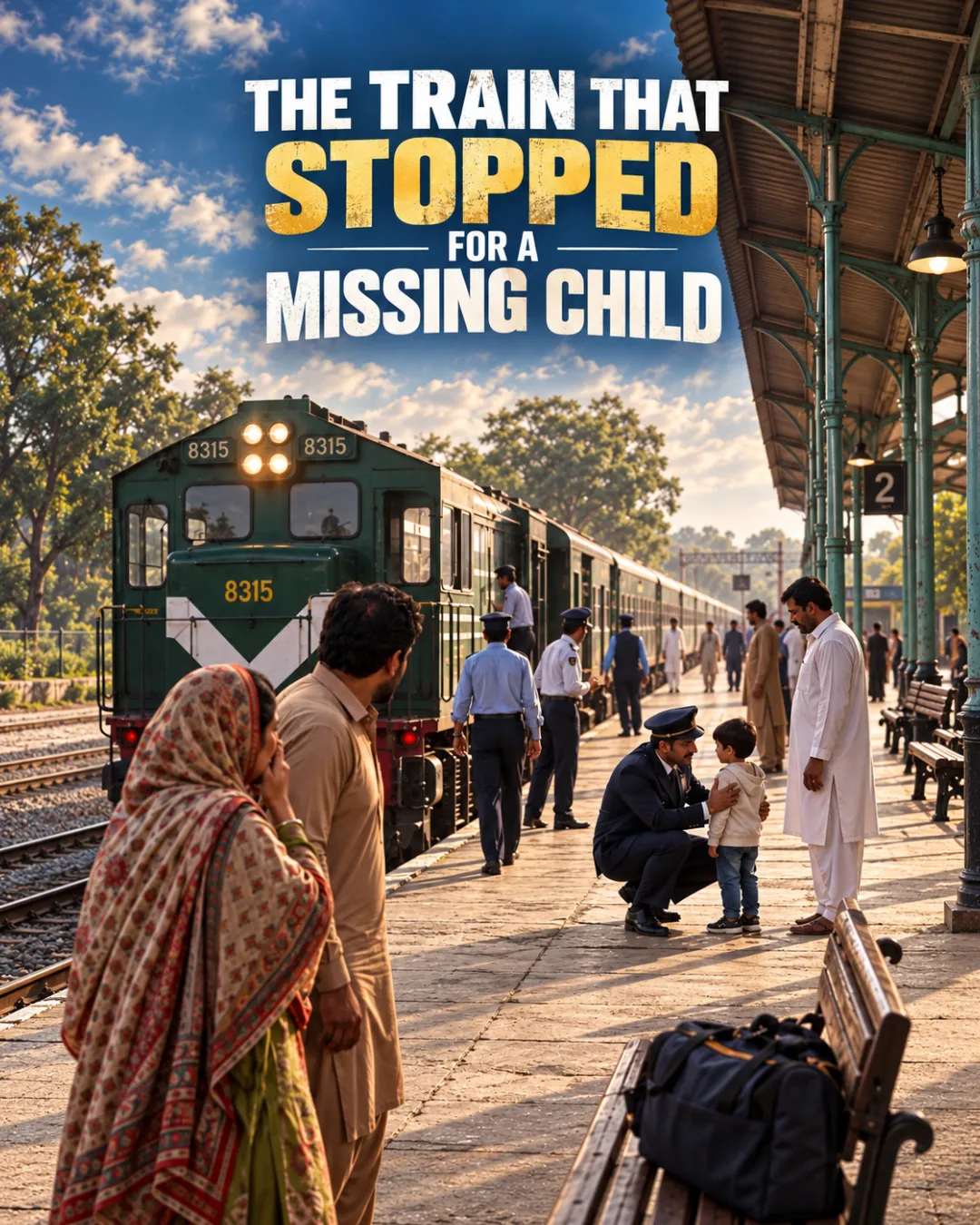 The Train That Stopped For A Missing Child