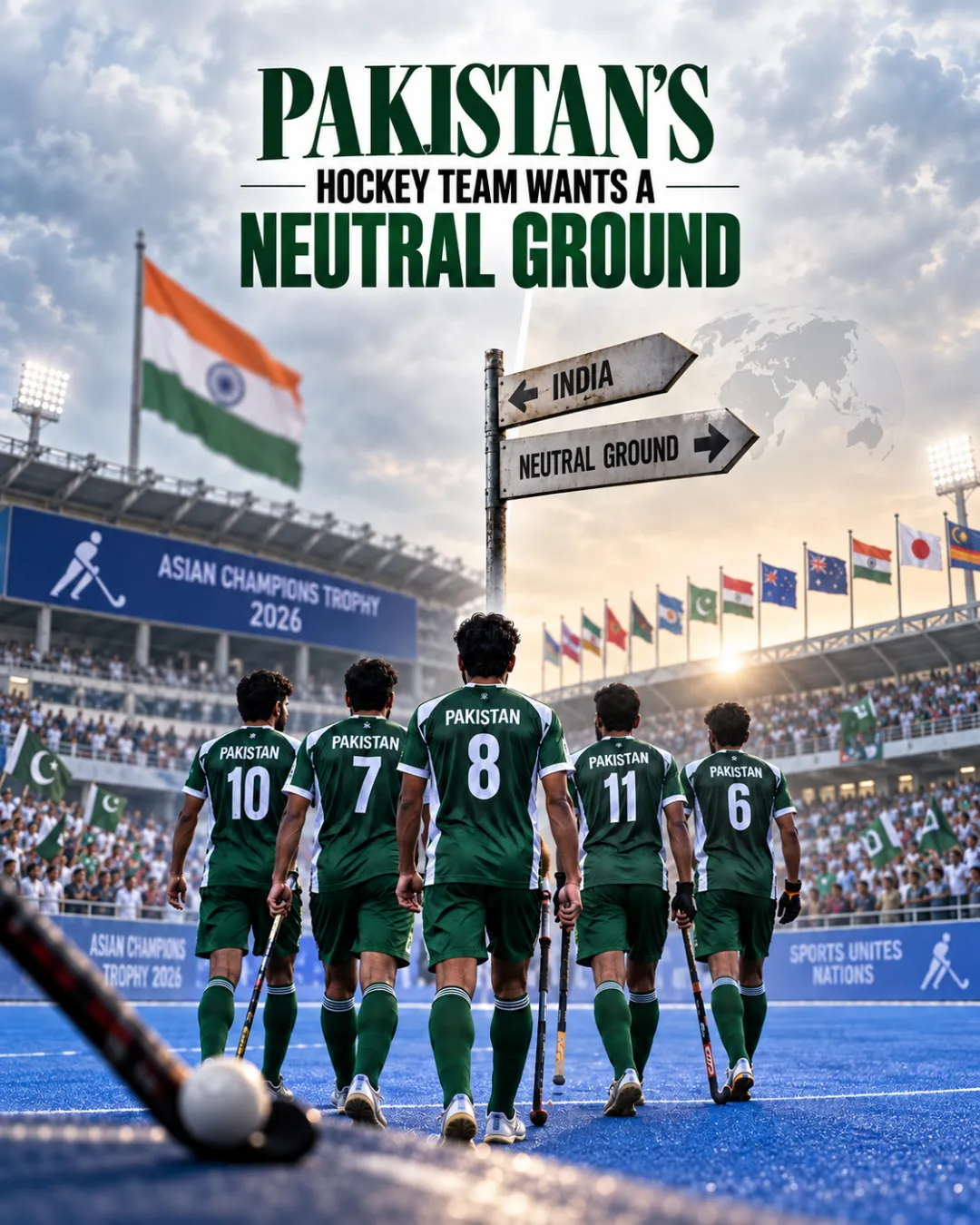Pakistan’s Hockey Team Wants A Neutral Ground