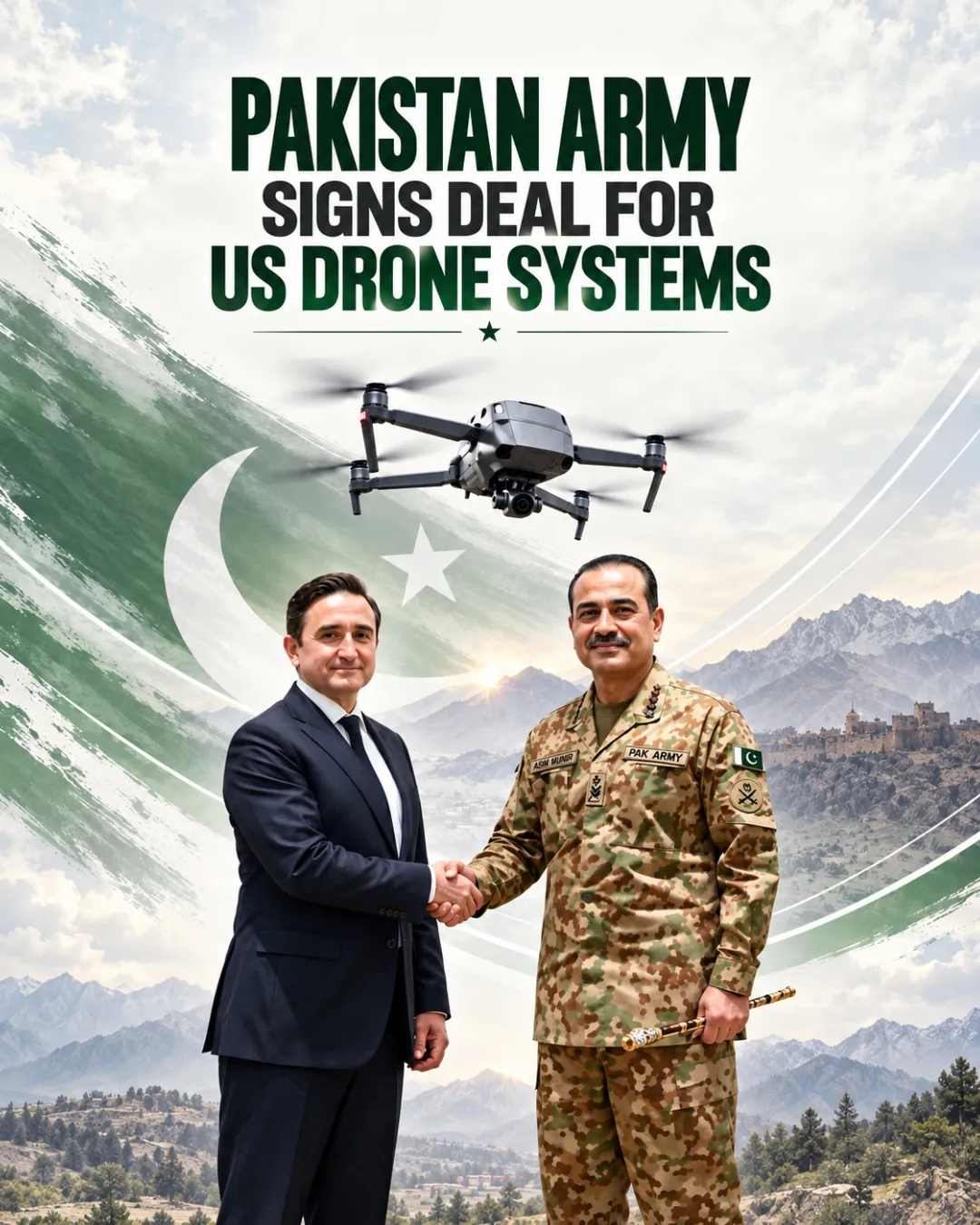 Pakistan Army Signs Deal For US Drone Systems