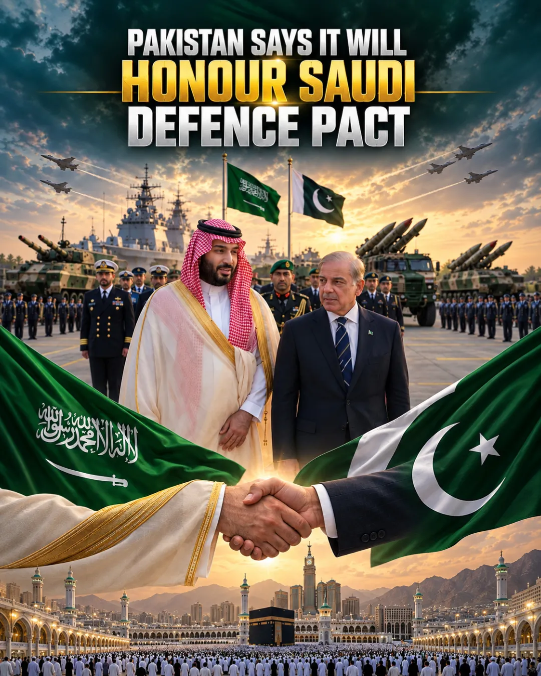 Pakistan Says It Will Honour Saudi Defence Pact