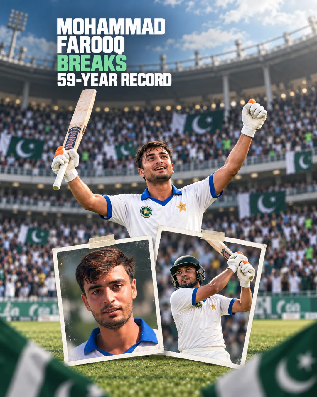 Mohammad Farooq Breaks 59-Year Record