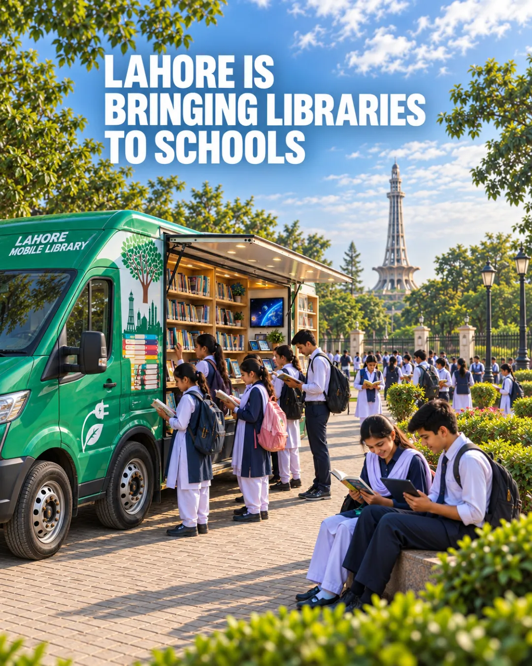 Lahore Is Bringing Libraries To Schools