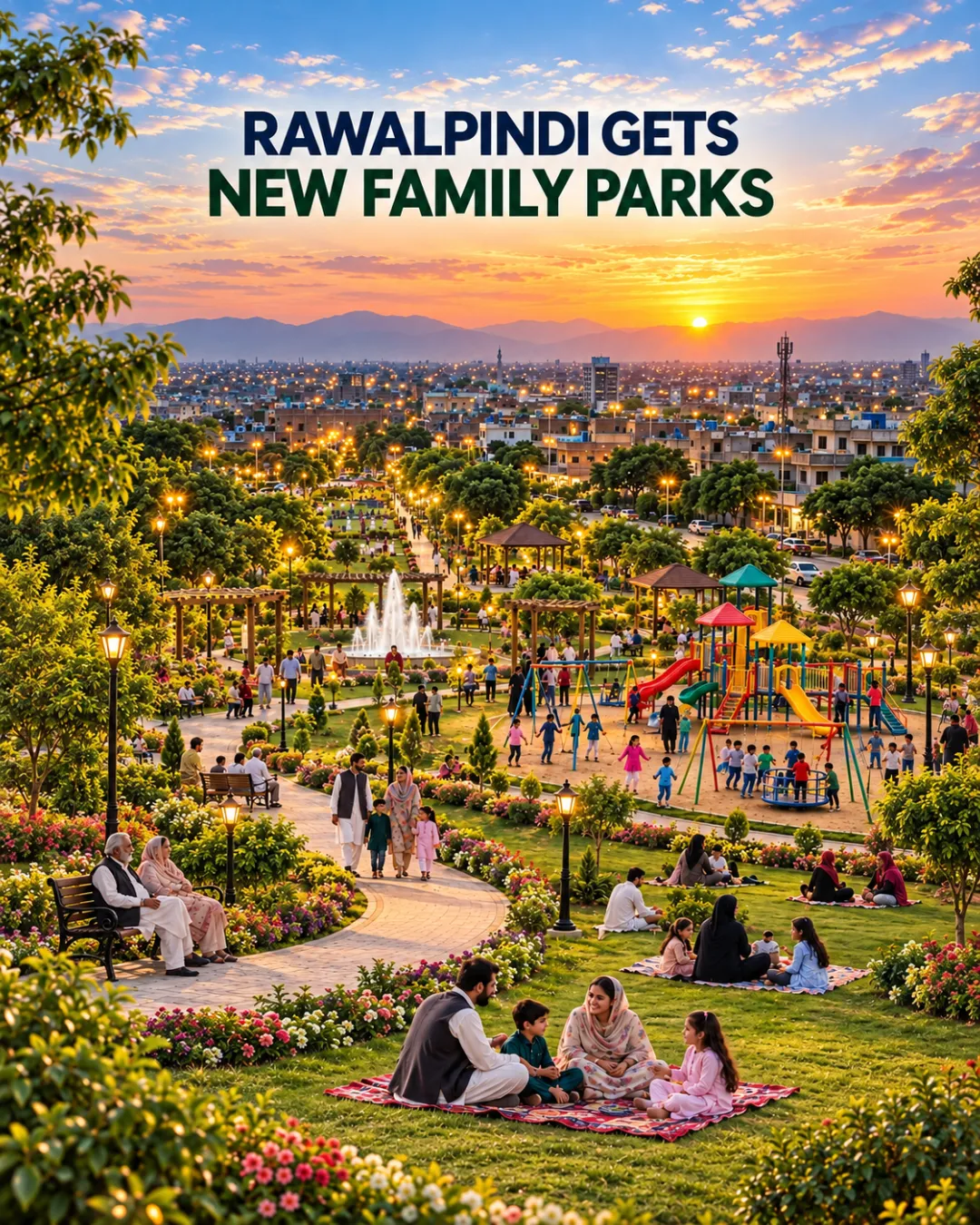 Rawalpindi Gets New Family Parks