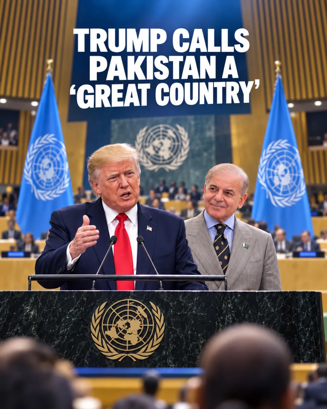 Trump Calls Pakistan A ‘Great Country’