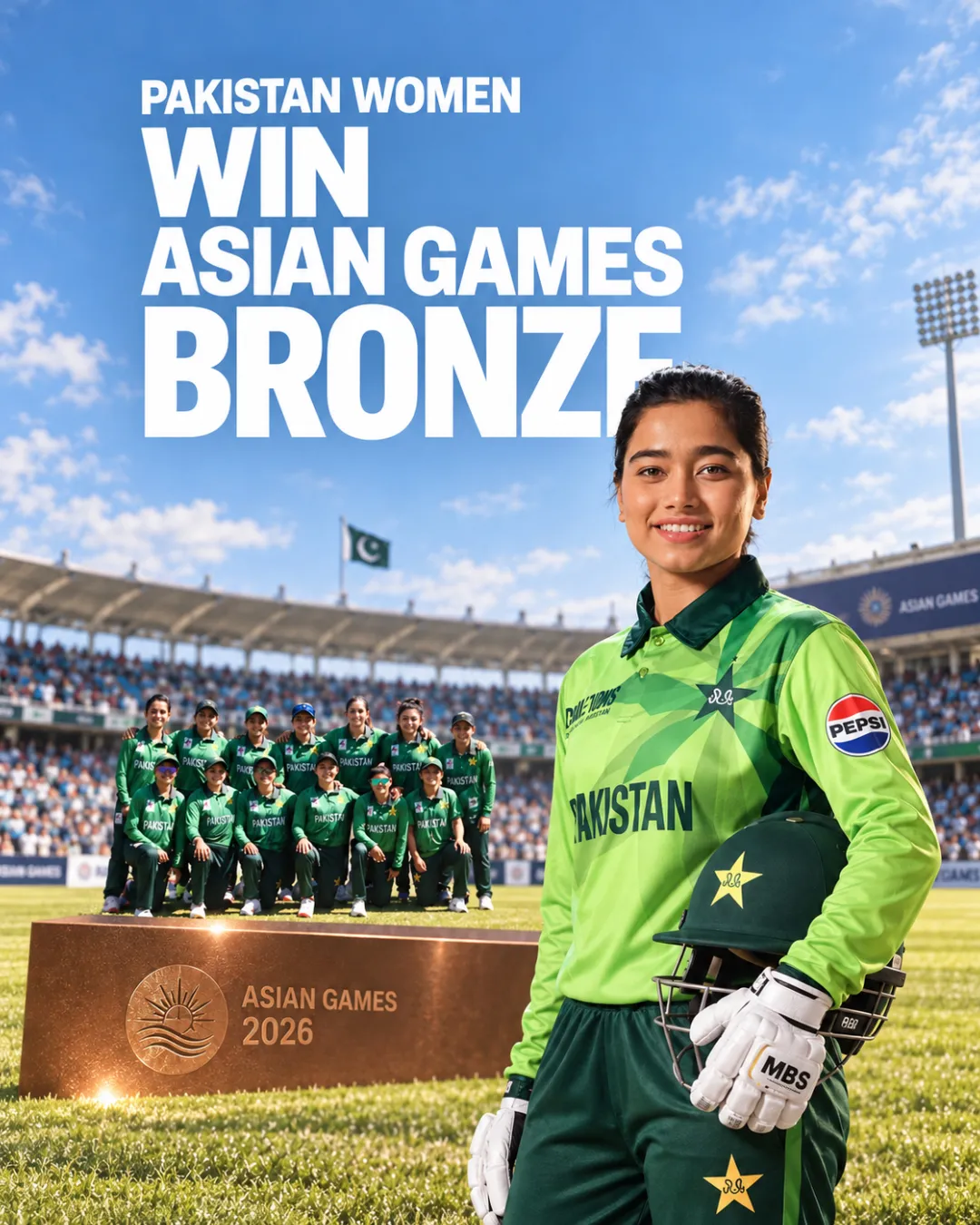 Pakistan Women Win Asian Games Bronze