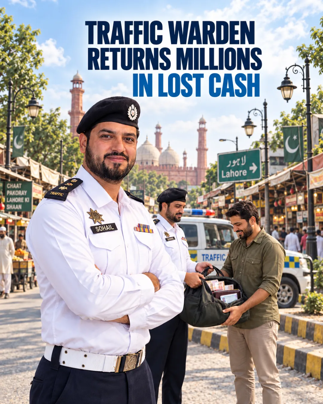 Traffic Warden Returns Millions In Lost Cash