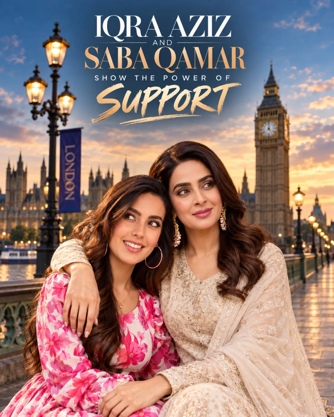 Iqra Aziz And Saba Qamar Show The Power Of Support