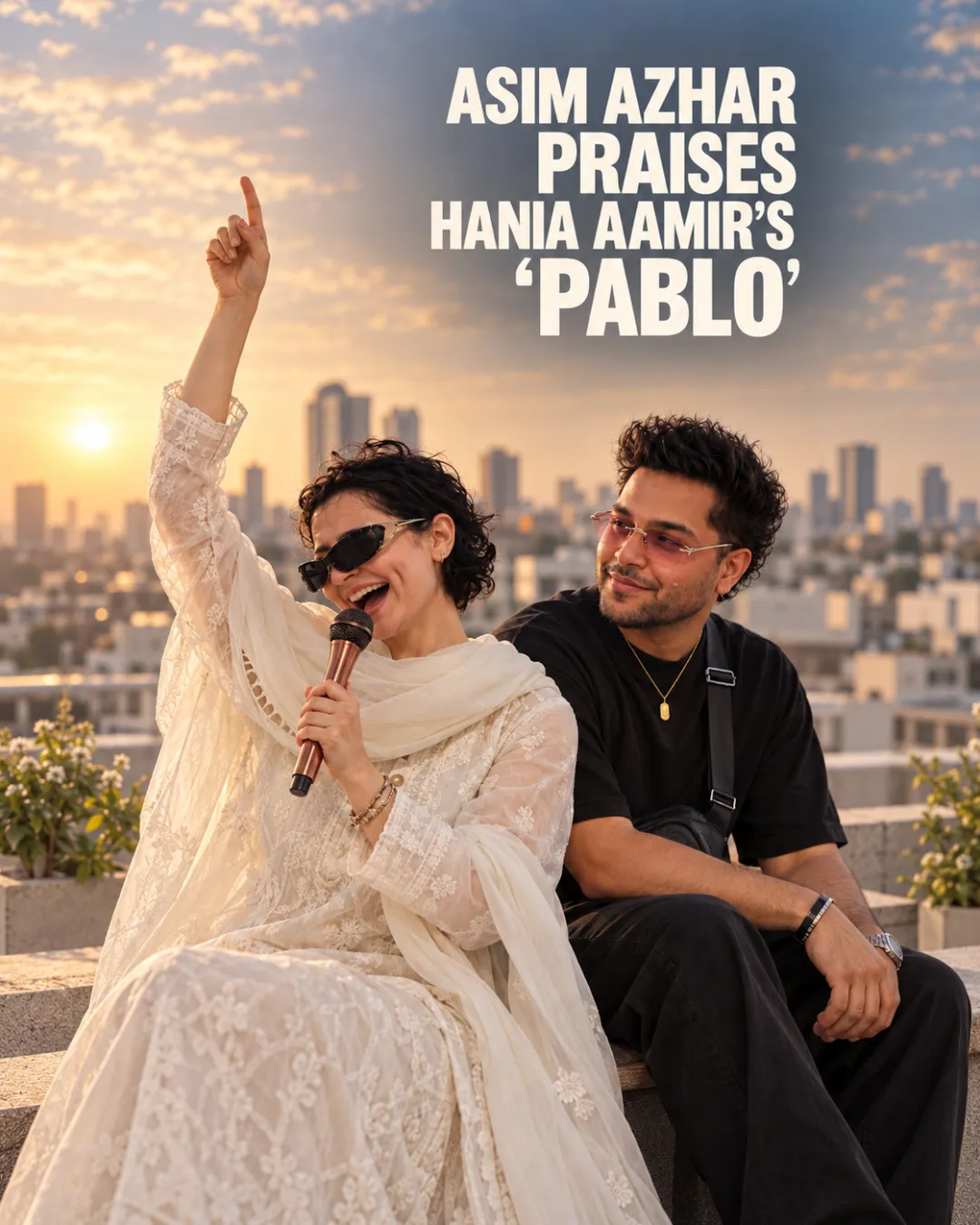 Asim Azhar Praises Hania Aamir’s ‘Pablo’