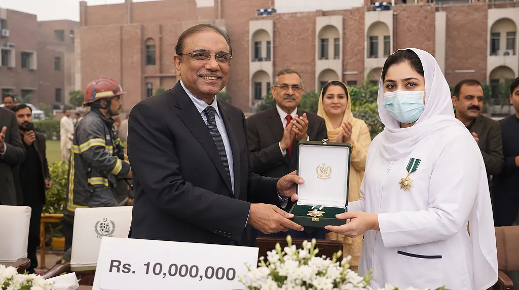 A National Honour After A Rs10 Million Reward