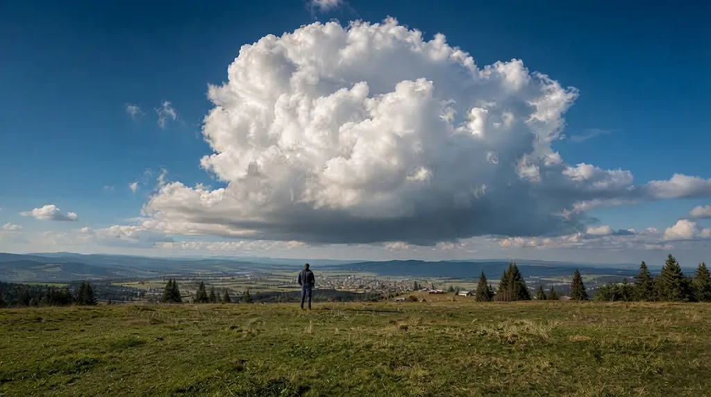 A Cloud Can Weigh More Than A Million Pounds