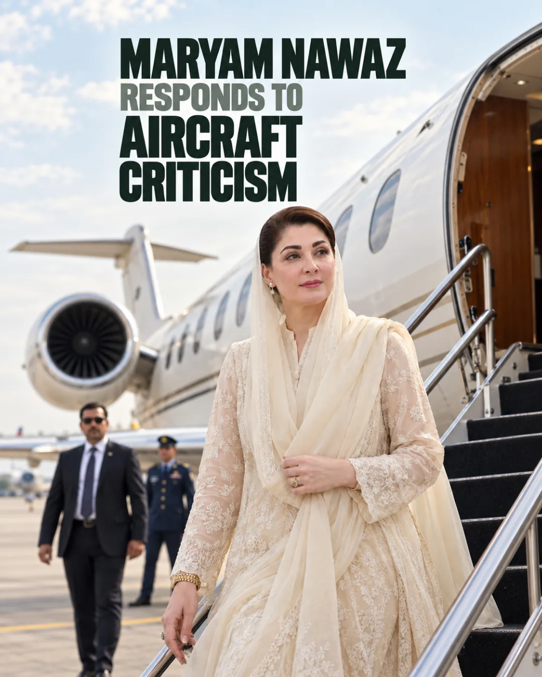 Maryam Nawaz Responds To Aircraft Criticism