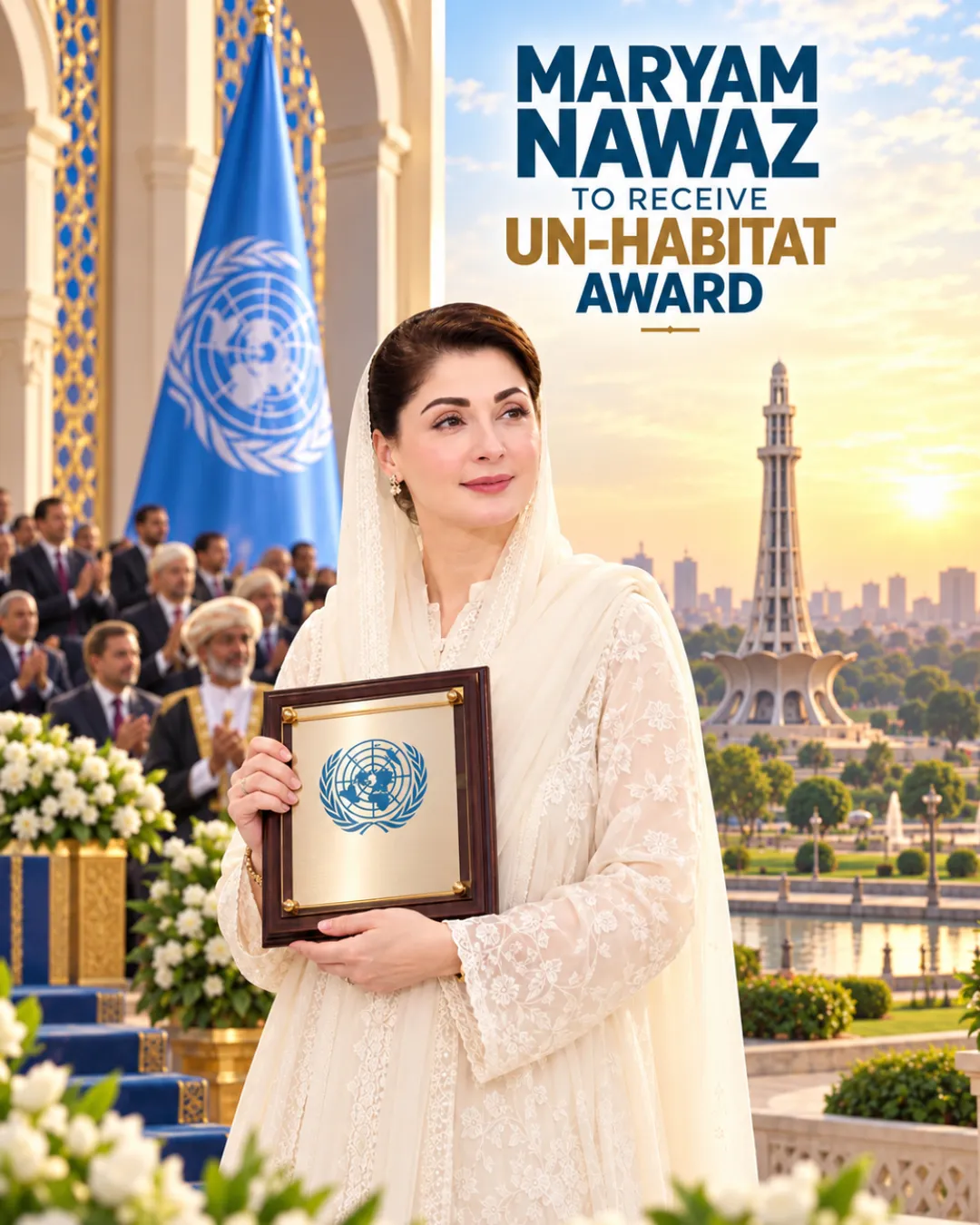 Maryam Nawaz To Receive UN-Habitat Award
